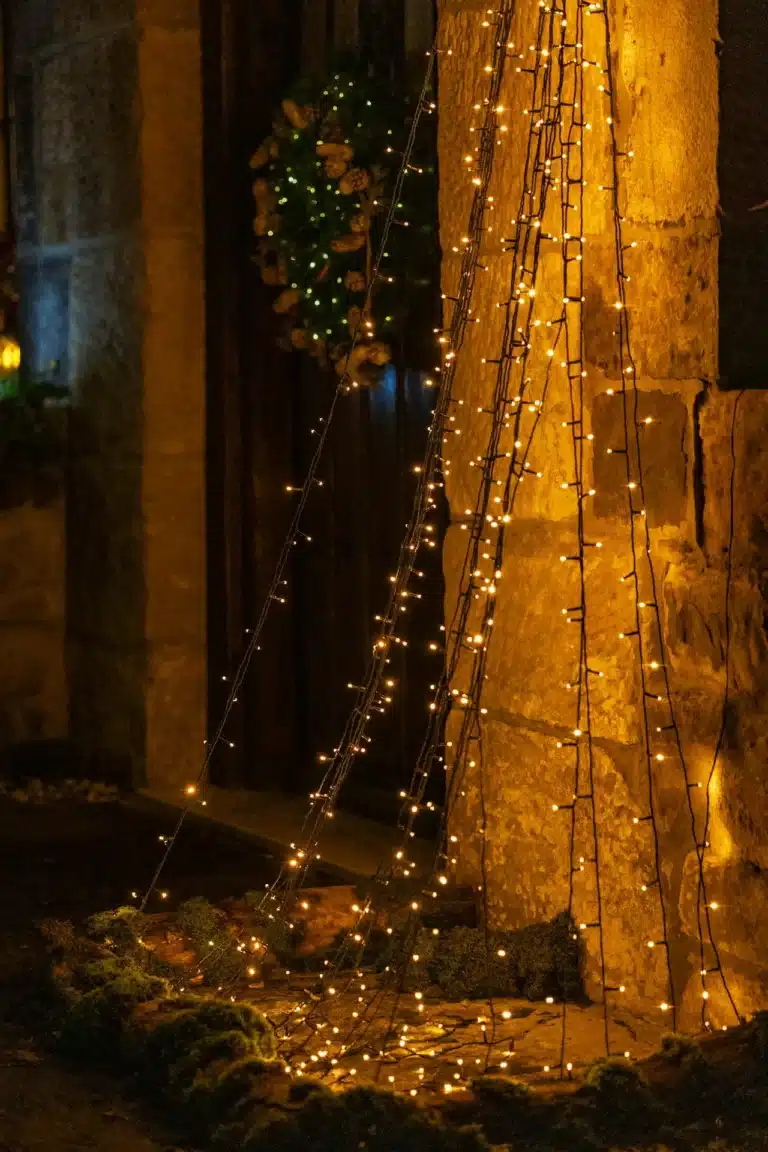 Udendørs julebelysning
